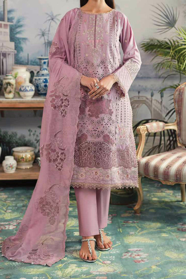 Ayra By Emaan Adeel Unstitched 3 Piece Luxury Lawn Collection'2024-EL-03