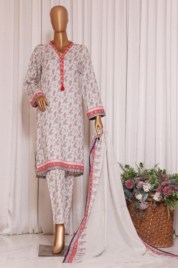 Momina Noor by Bin Saeed Stitched 3 Piece Printed Lawn Vol-02 Collection'2023-F-0509-Skin