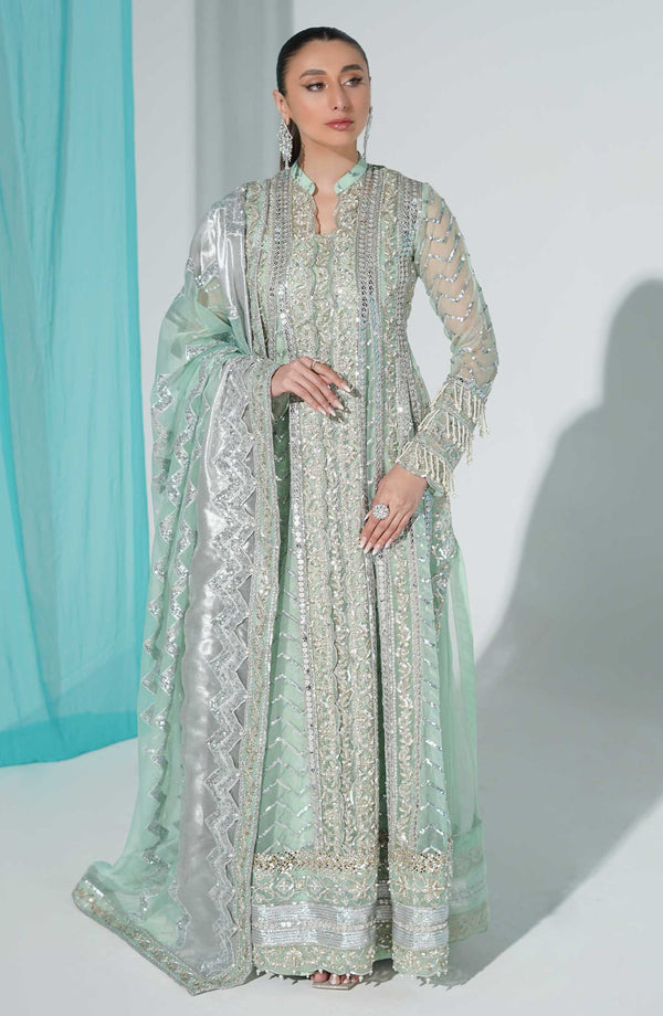 Sang e Paras Freesia by Maryum N Maria Unstitched 3 Piece Wedding Collection'2023-FFD-0098