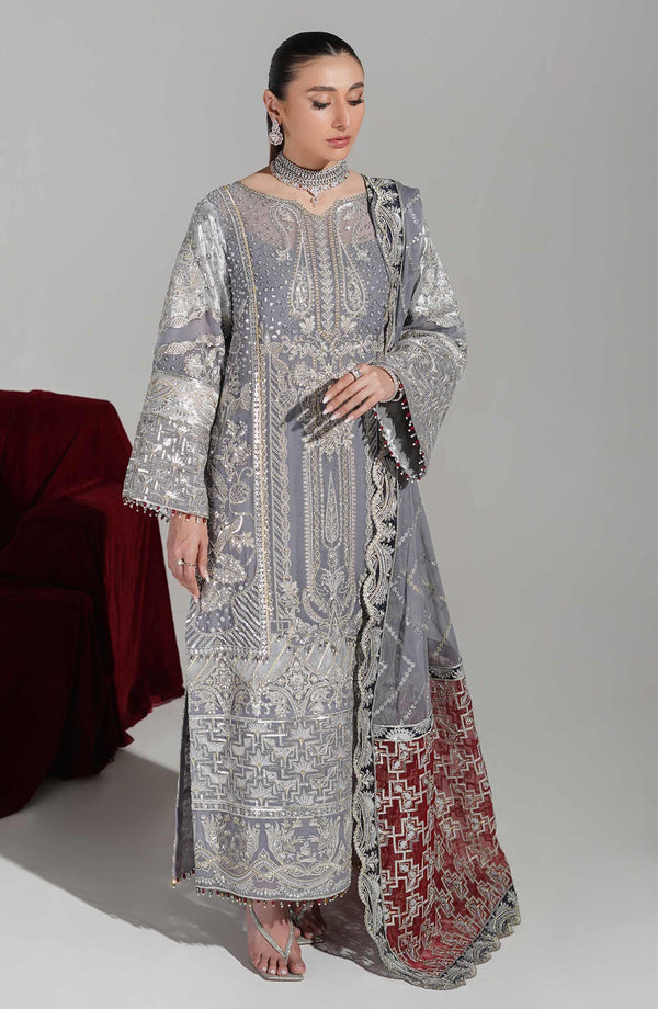 Sang e Paras Freesia by Maryum N Maria Unstitched 3 Piece Wedding Collection'2023-FFD-0099