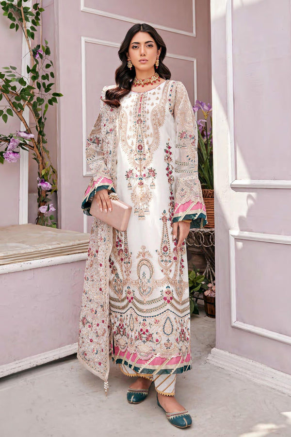 Emaan Adeel Unstitched 3 Piece Chiffon Eid Festive Collection'2023-FT-04