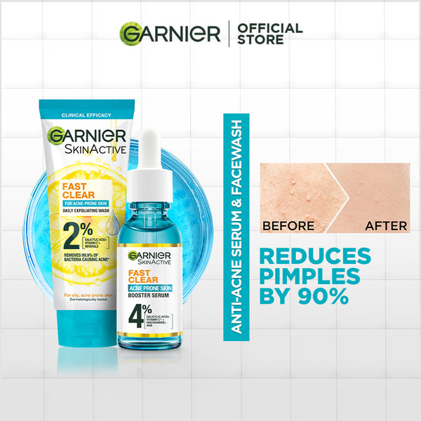 Garnier- Salicylic Acid + Facewash