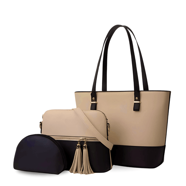GRACE BEIGE / BLACK - LEFTOVER - Bag X