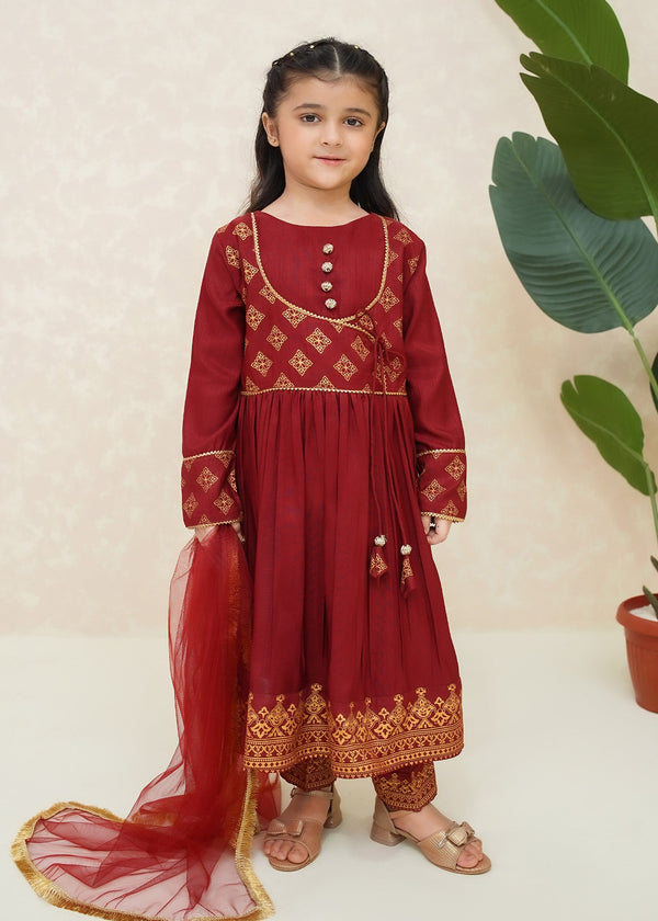 Modest Stitched 3 Piece Luxury Formals Collection'2025-Gulnar