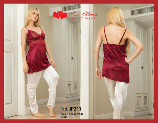 Emerce - Pluto - Sleeveless Ceder Strap Night Suit