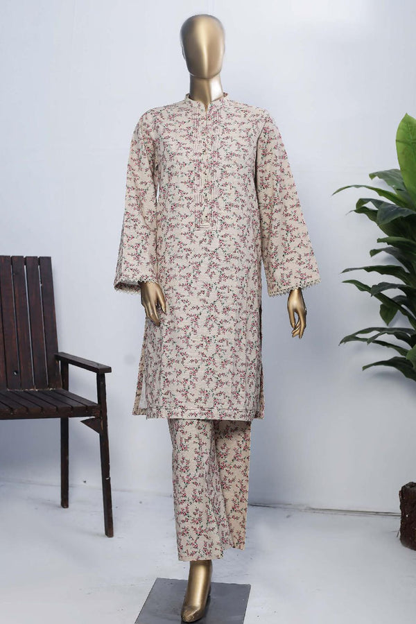 Janaan by Bin Saeed Stitched 2 Piece Printed Khaddar Collection'2022-KKF-047-Skin