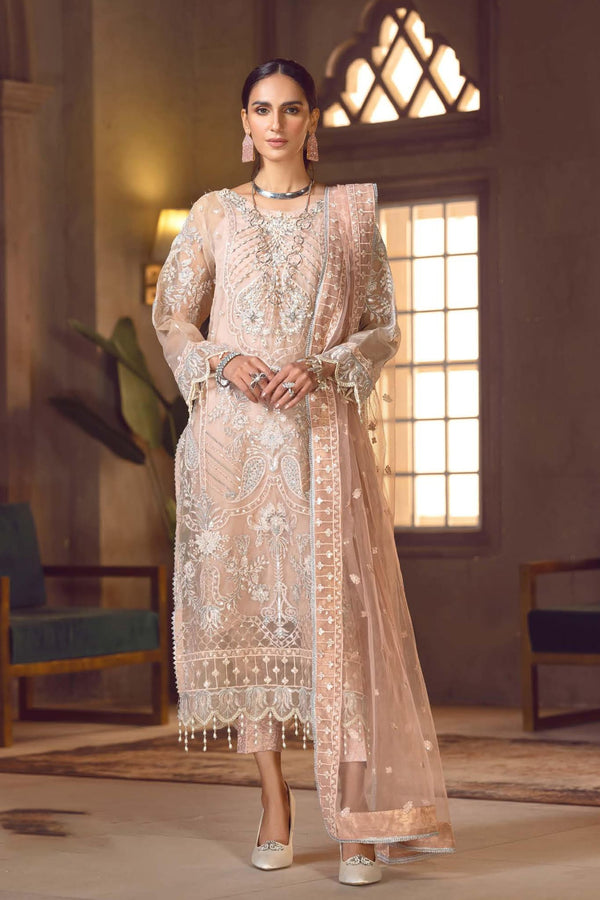 Le Festa by Emaan Adeel Unstitched 3 Piece Festive Formal Vol-07 Collection'2023-LF-702