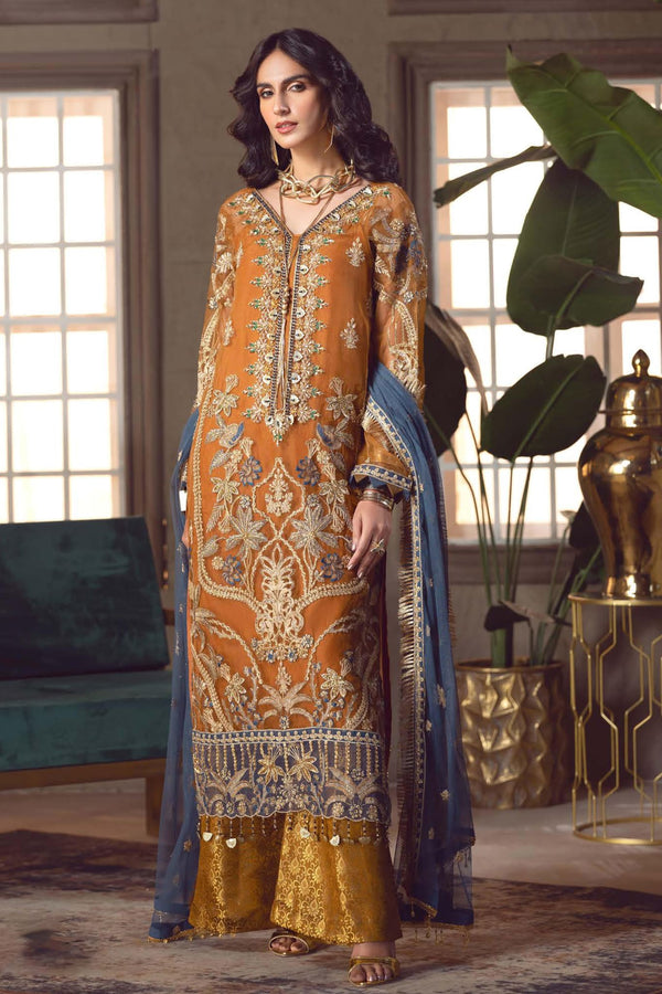 Le Festa by Emaan Adeel Unstitched 3 Piece Festive Formal Vol-07 Collection'2023-LF-706