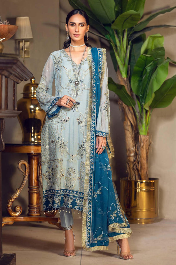 Le Festa by Emaan Adeel Unstitched 3 Piece Festive Formal Vol-07 Collection'2023-LF-709