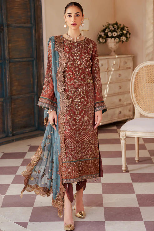 Emaan Adeel Unstitched 3 Piece Luxe Chiffon Collection'2023-LX-07