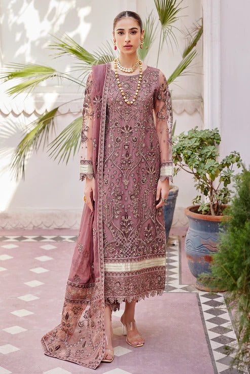 Emaan Adeel Unstitched 3 Piece Luxe Chiffon Collection'2023-LX-10