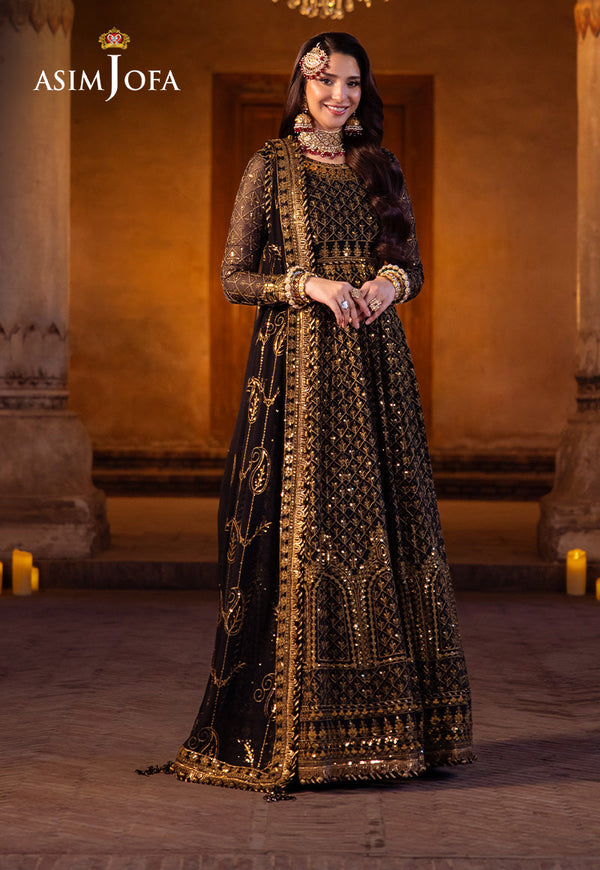 Asim Jofa Vasl Ajyv-04 Embroidered Chiffon 3 Pcs