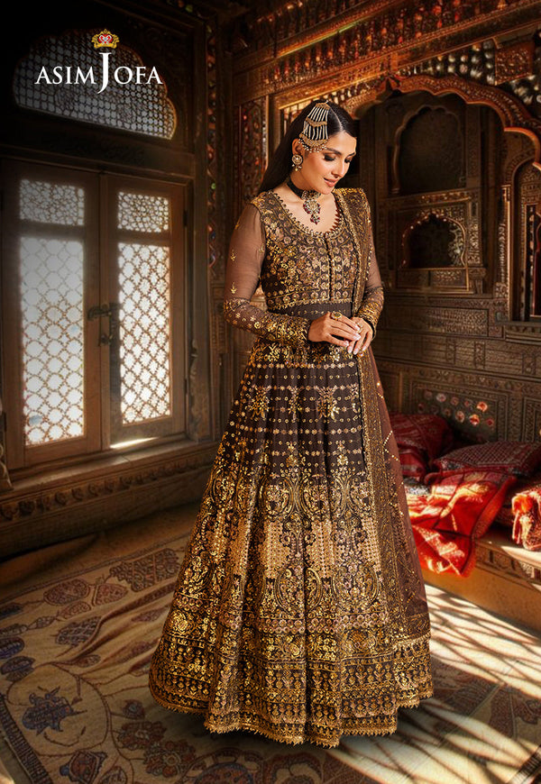 Asim Jofa Jaan-e-Jahan Ajjj-05 Embroidered Chiffon 3 Pcs