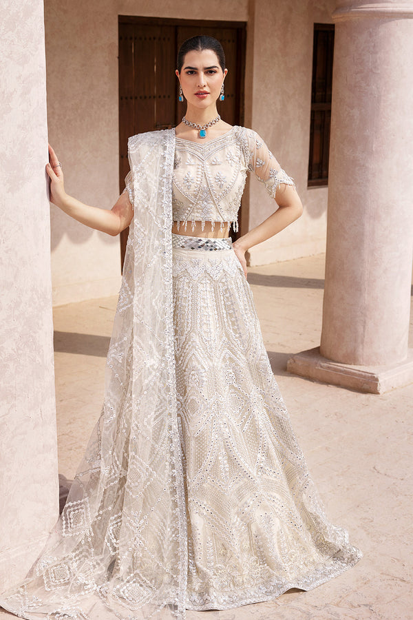 Mirha by Emaan Adeel Unstitched 3 Piece Wedding Collection'2023-MH-201