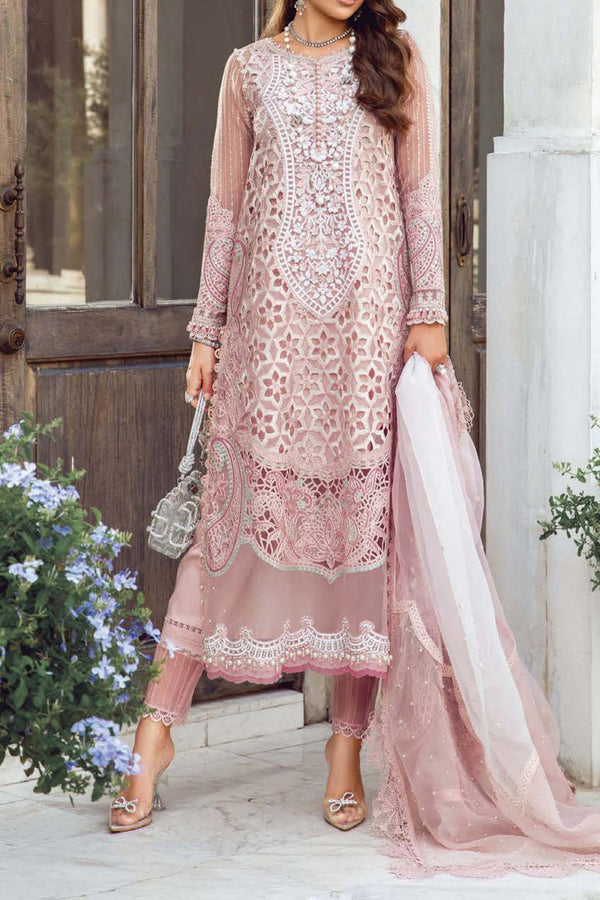 Maria B Unstitched 3 Piece Luxury Emb Lawn Eid 2 Collection'2024-ML-06