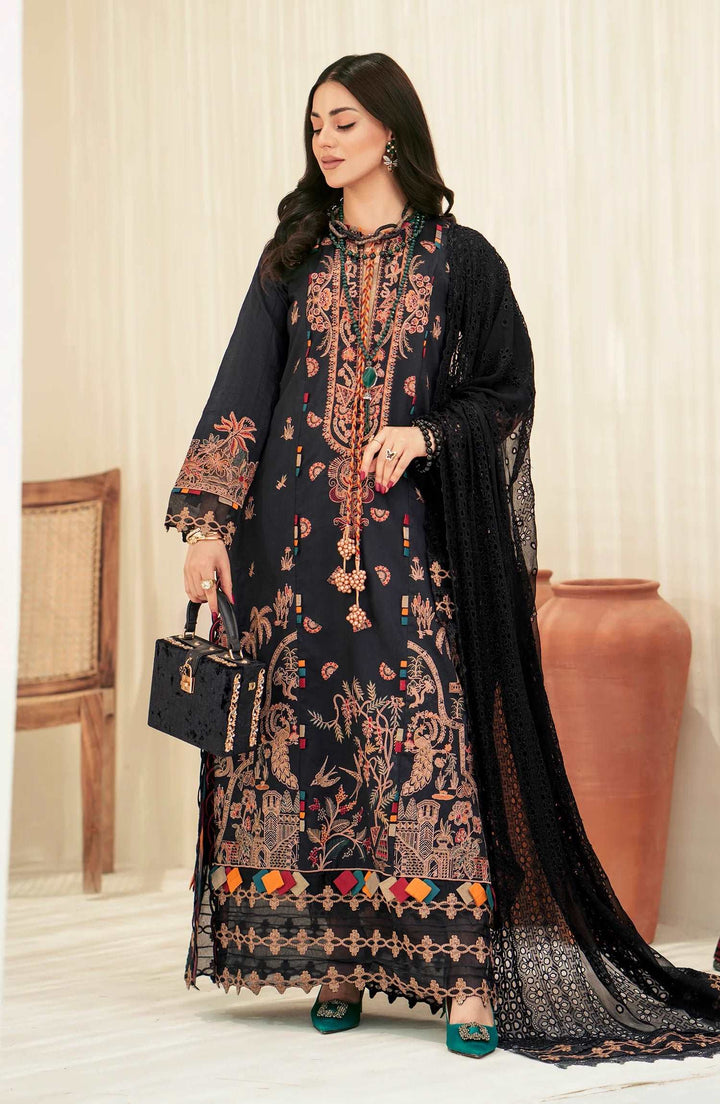 Amaya by Maryum N Maria Unstitched 3 Piece Luxury Lawn Collection'2023-MLFD-116