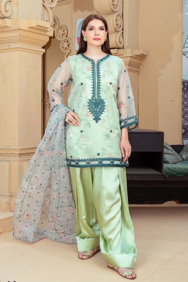 Mera Farshi Jora By Noorma Kaamal Stitched 3 Piece Exc Eid Vol-02 Collection'2025-NK-FS-13 - Pista