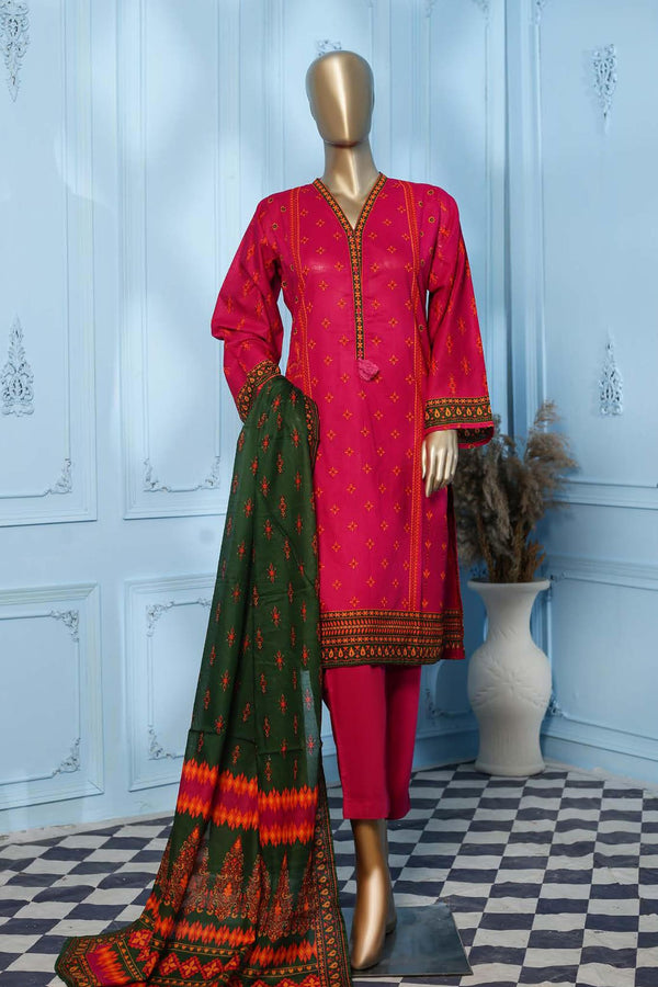 Maryum Noor by Bin Saeed Stitched 3 Piece Printed Lawn Vol-02 Collection'2023-SMLF-020-Atishi