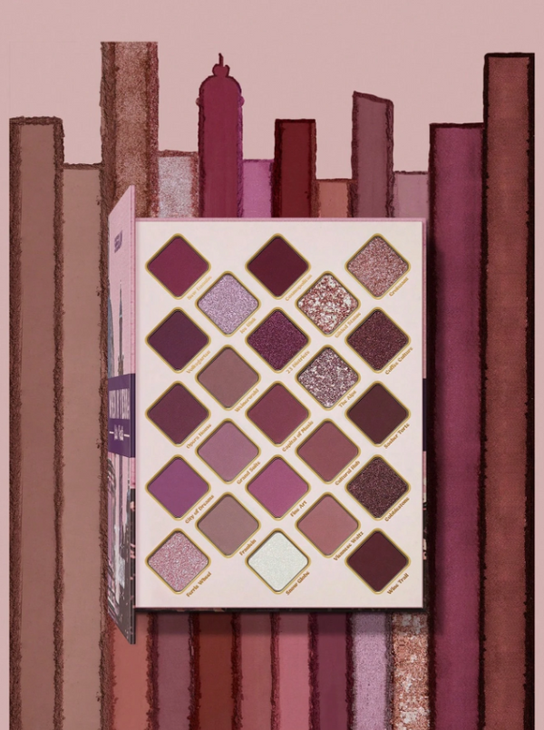 Shein - SHEGLAM When In Vienna Palette 23-Clolor Shimmer Glitter Matte Eyeshadow Palette