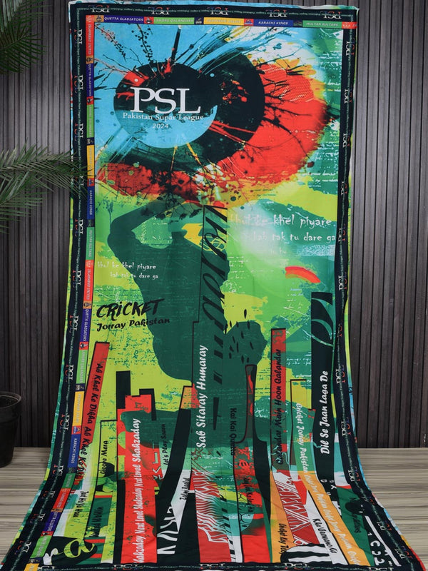 TNG PSL PAKISTAN Odhni 002 Collection'2024