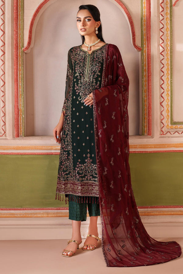 Mahrosh By Zarif Unstitched 3 Piece Formals Collection'2025-Muf-07-Minsha - Green