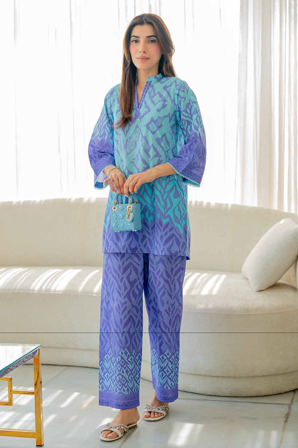 Selene By Sahar Unstitched 2 Piece Printed Lawn Vol-02 Collection'2025-TL-V2-S25-09 - Purple