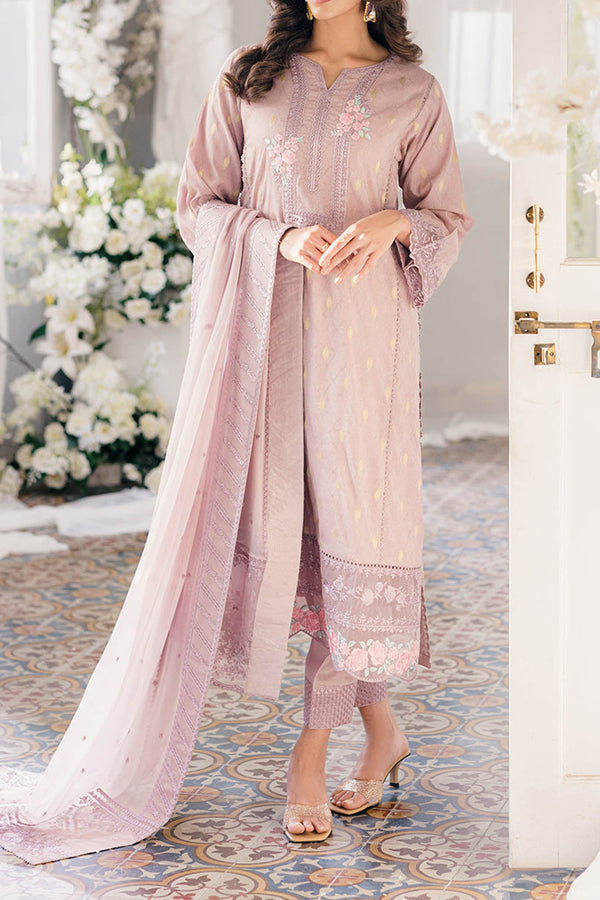Eid Drop 2 By Azure Unstitched 3 Piece Ensembles Festive Jacquard Lawn Collection'2024-60-Vintage Mauve