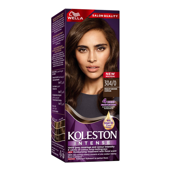 Wella - Koleston Semi Kits 304 0 Medium Brown Ap-Dem