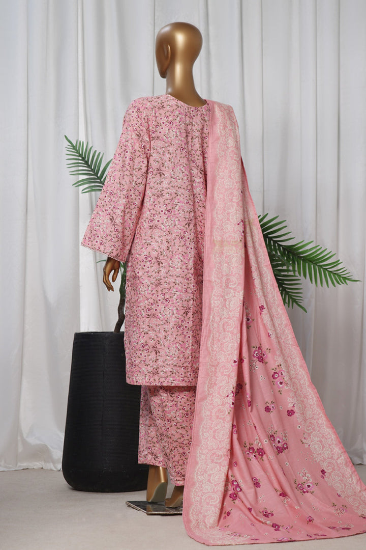 Bin Saeed Stitched 3 Piece Exclusive khaddar Vol-04 Collection'2024