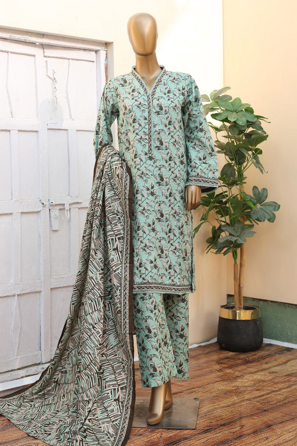 Bin Saeed Stitched 3 Piece Exclusive khaddar Vol-03 Collection'2024