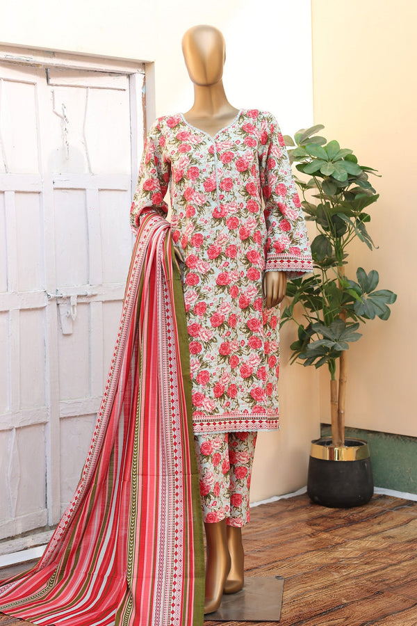 Bin Saeed Stitched 3 Piece Exclusive khaddar Vol-03 Collection'2024