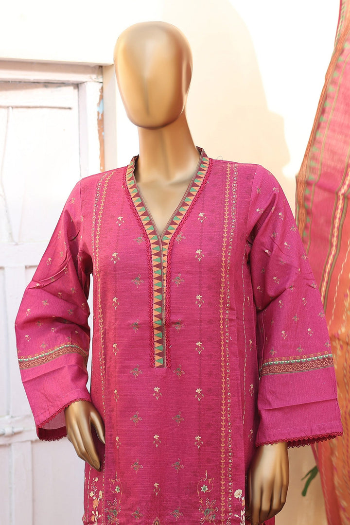 Bin Saeed Stitched 3 Piece Exclusive khaddar Vol-03 Collection'2024