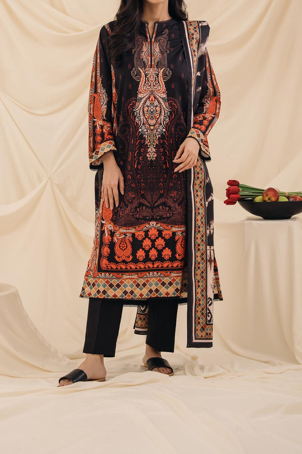 Zellbury Stitched 3 Piece Printed Lawn Vol-01 Collection'2024-WPS-740