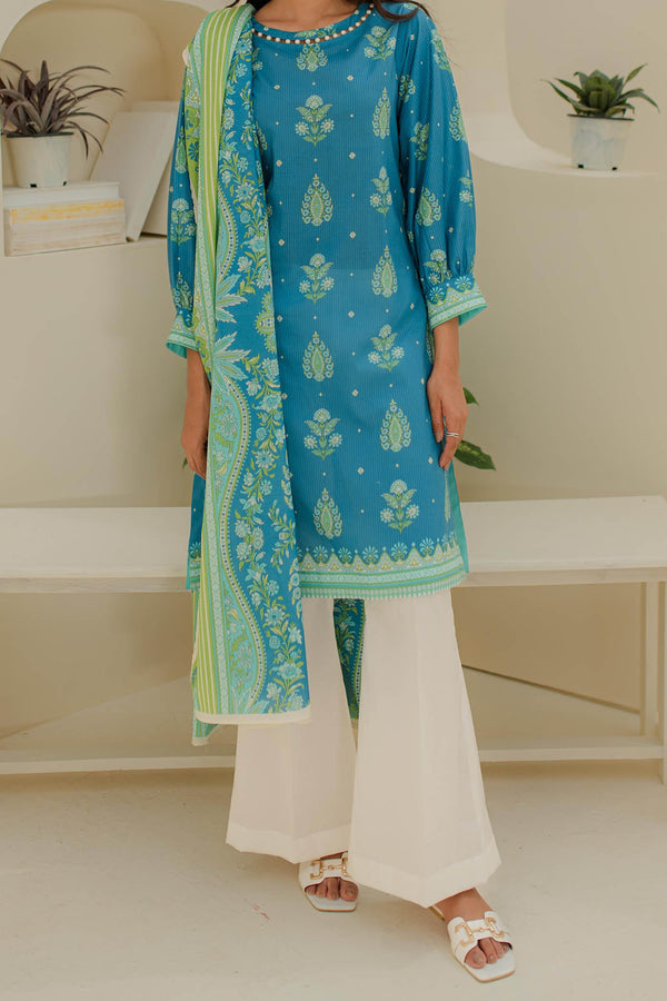 Zellbury Unstitched 2 Piece Lawn Drop-01 Vol-04 Collection'2024-WU-167