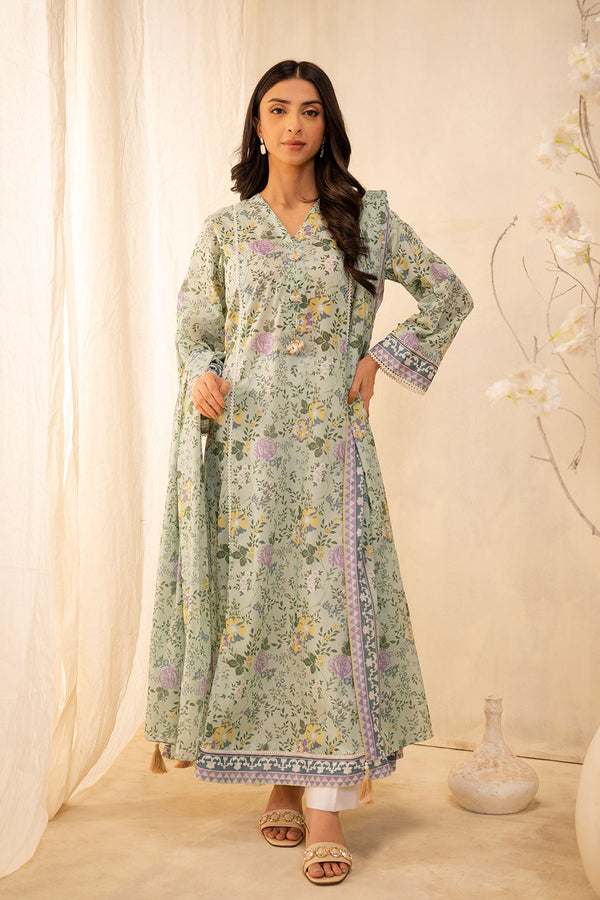 Zellbury Unstitched 2 Piece Summer Collection'2025-WUS-0083 - Mint