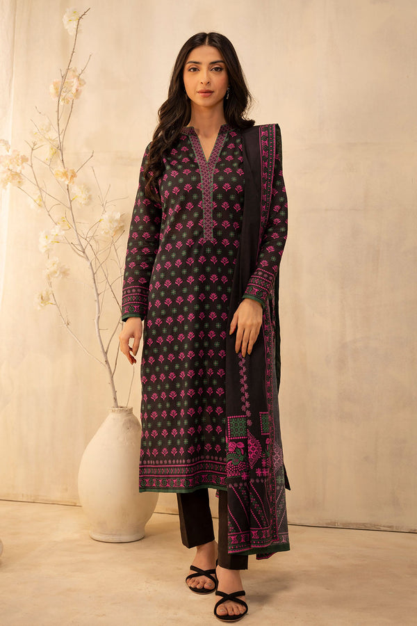 Zellbury Unstitched 2 Piece Summer Collection'2025-WUS-0088 - Black