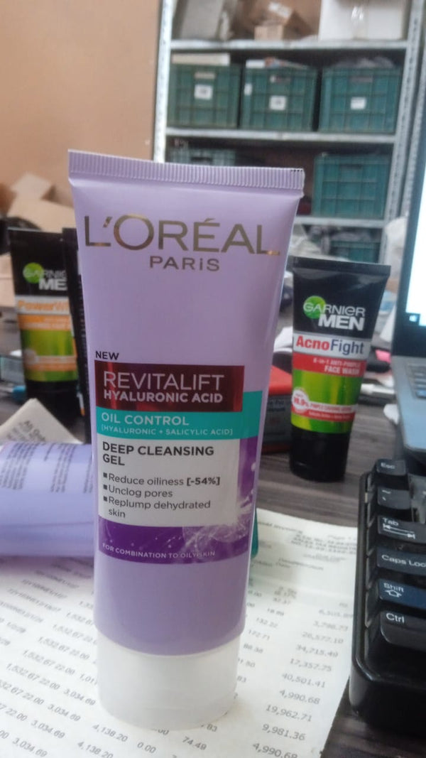 L'Oreal Paris- Revitalift Hyaluronic Acid Deep Cleansing Gel 100ml