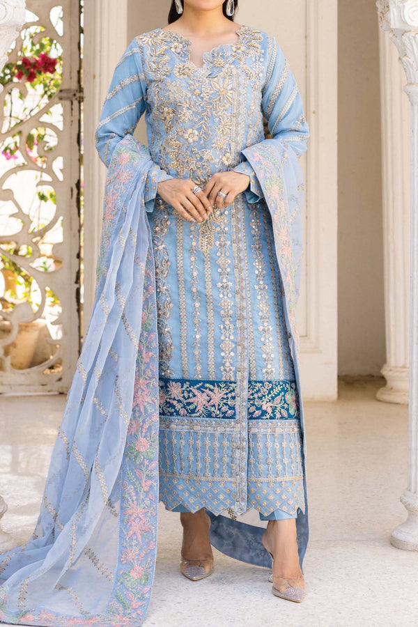Zimal by Emaan Adeel Unstitched 3 Piece Luxury Formals Collection'2023-ZM-03-Arzish