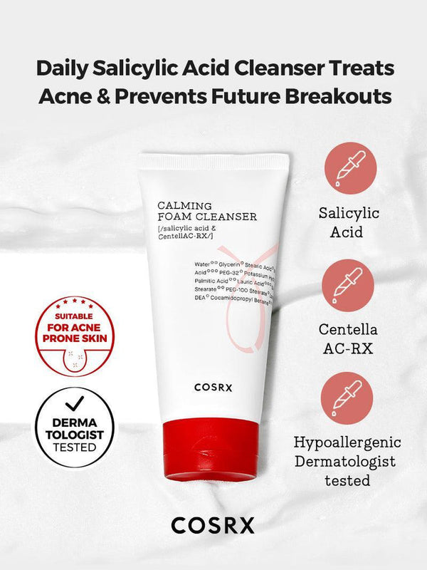 Cosrx - AC collection Calming Foam Cleanser 150 ml