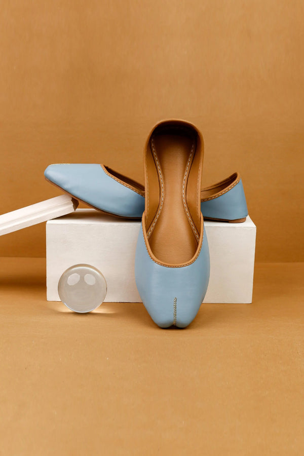Flutterby Khussa Collection'25-Dalia - Sky