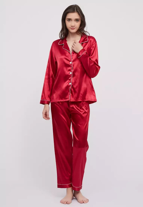 Emerce - PJ SET-  Rose Red