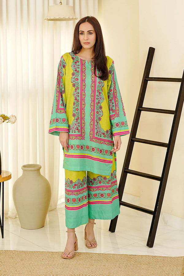 Waniya Stitched 2 Piece Digital Printed Lawn Collection'2025-ROSA