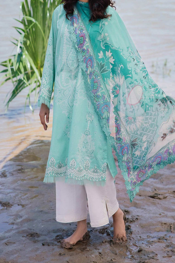 M Basics By Maria B Unstitched 3 Piece Emb Lawn Eid 2 Collection'2024-D-08-A