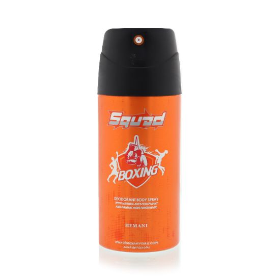 Hemani Herbals - Hemani Squad Deodorant Spray - Boxing