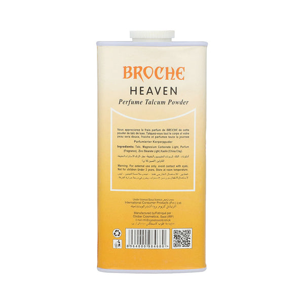 Broche Heaven Talcum Powder 285gm