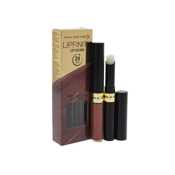 Max Factor- Lipfinity Long-Lasting Two Step Lipstick - 360 Perpetually Mysterious, 4.2 g