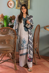 Cross Stitch- SILVER FROST-3PC