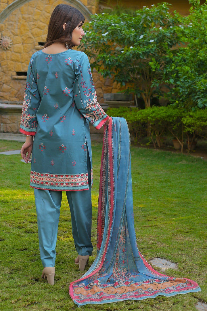 Waniya- Cerulean- 3 Piece
