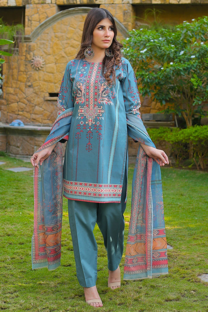 Waniya- Cerulean- 3 Piece