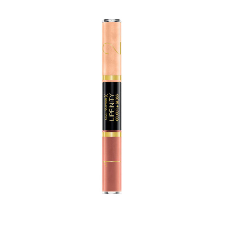 Max Factor- Lipfinity Colour & Gloss - 620 Eternal Nude, 2x3 Ml